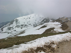 In den Wolken auf dem Monte Baldo (1800 m)