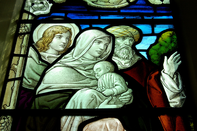 Detail of East Window, St Nicholas, Church, Castle Gate, Nottingham