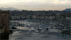 Marseille : le vieux port en 2000