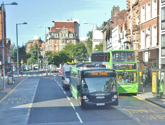 DSCF4735 Nottingham City Transport 215 (YN54 AHK) - 13 Sep 2018