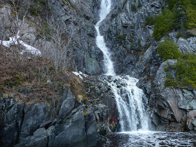 Day 7, waterfall, Saguenay Fjord, Tadoussac