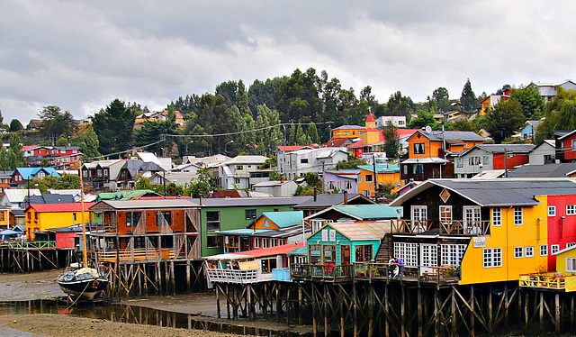 Palafitos in Castro, Chiloé - HFF!