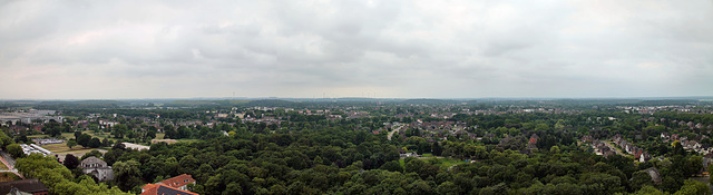 Zeche Friedrich Heinrich 1/2, Panoramablick vom Förderturm Schacht 1 (2)