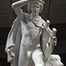 Detail of Orpheus and Cerberus by Thomas Crawford in the Boston Museum of Fine Arts, October 2009