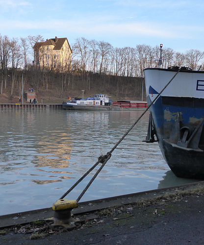 Wochenende an der Schleuse