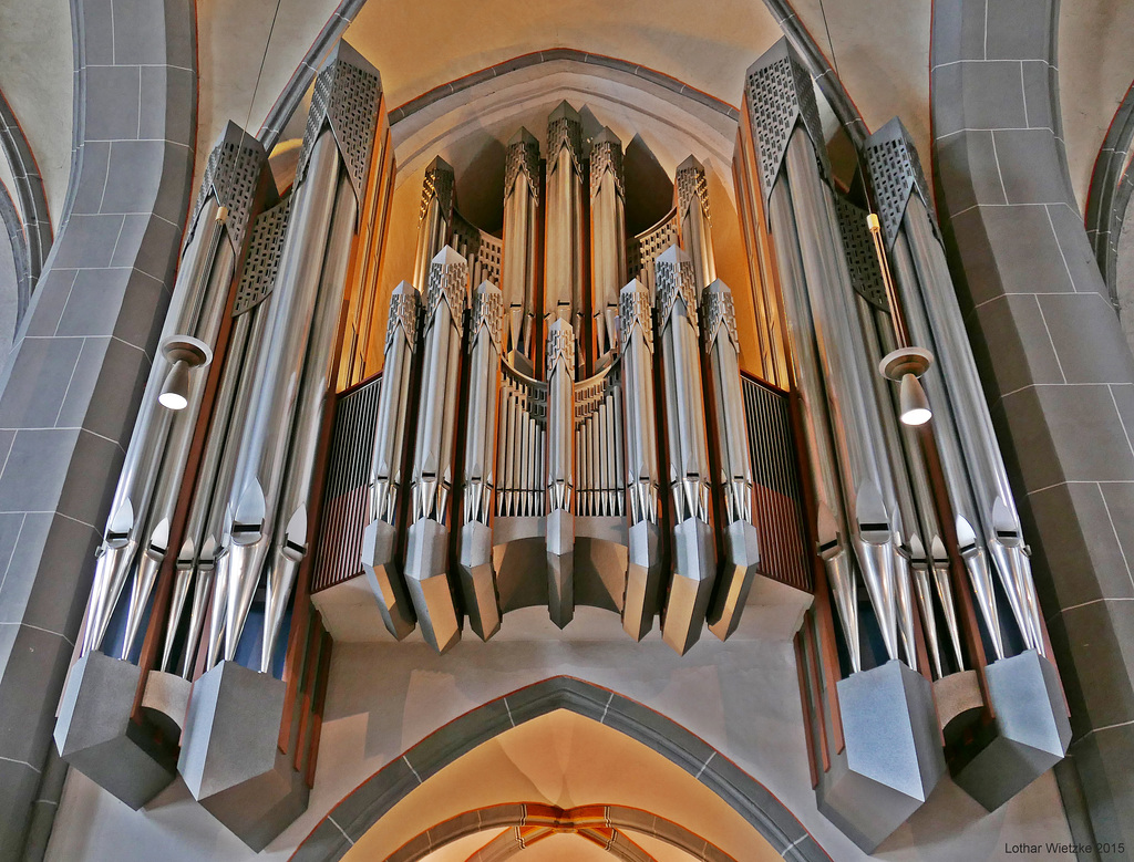 Turmorgel der St.-Lambertus-Basilika Düsseldorf-Altstadt