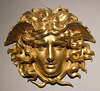 Gilt Bronze Medusa Mask in the Metropolitan Museum of Art, March 2018