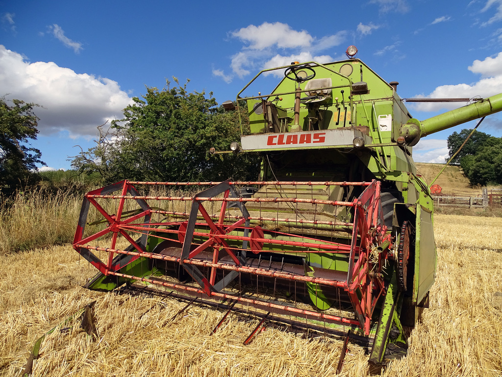 I've got a combine harvester but it is not brand new