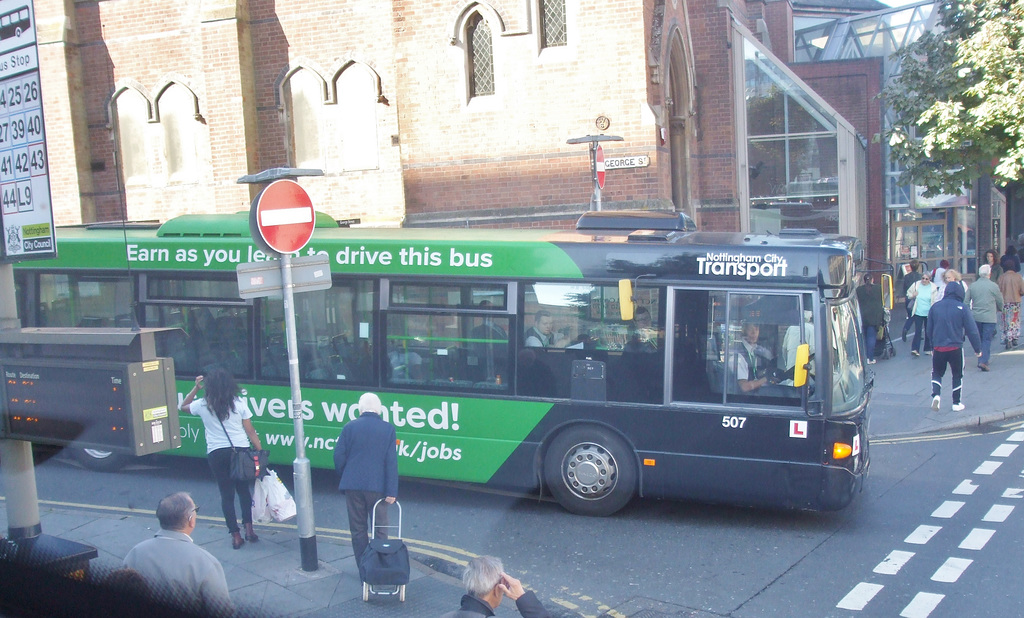 DSCF4725 Nottingham City Transport 507 (FP02 YDW) - 13 Sep 2018