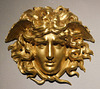 Gilt Bronze Medusa Mask in the Metropolitan Museum of Art, March 2018