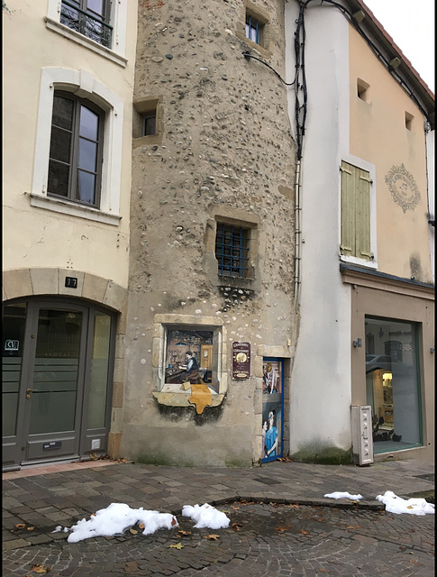 Coin de rue à Romans sur Isère