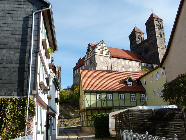 Schlossblick aus der Rittergasse