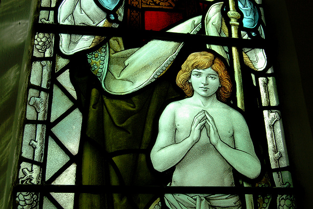 Detail of East Window, St Nicholas, Church, Castle Gate, Nottingham