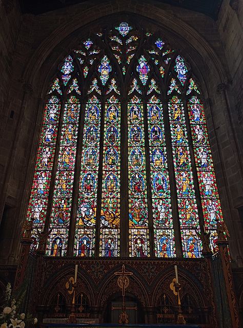 The East window.