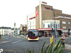 East Yorkshire/Scarborough & District 354 (YX57 BXB) in Scarborough - 9 Nov 2012 (DSCF2039)