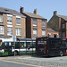 DSCF3582 Connexions Buses URH 806 (YN04 GMX) and Transdev Harrogate and District YC51 LXY  in Knaresborough - 9 Jun 2016