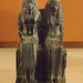 Anonymous Egyptian Couple Statuette in the Louvre, June 2013