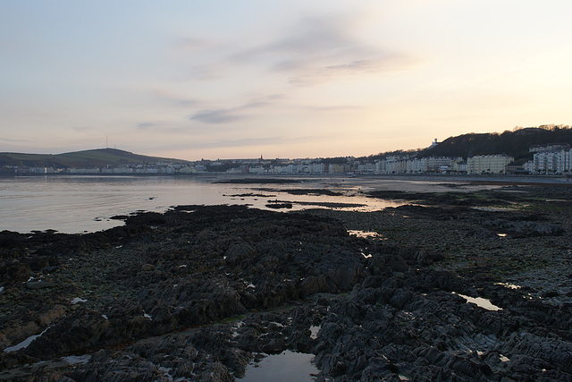 Douglas Seafront At Dusk