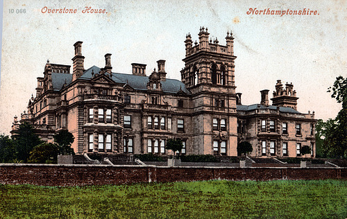 Overstone House, Northamptonshire (Burnt 2001 and now falling into ruin)