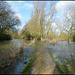 Thames Path under water