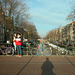 2 Selfies an der Prinsengracht, Amsterdam