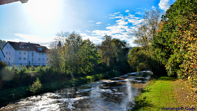 Kocherfluss in Gaildorf