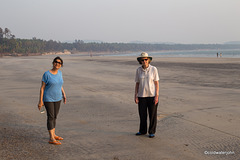 On the beach at Nandgaon
