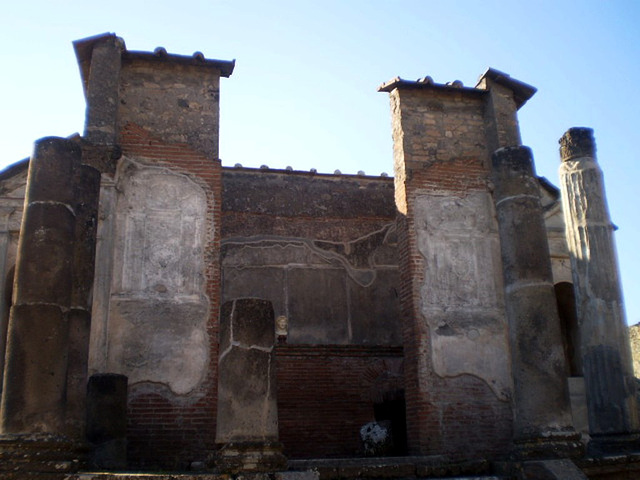 Ruins of Isis Temple.