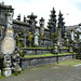 Indonesia, Bali, At the Entrance to the Hindu Temple of Pura Catur Lawa Dukuh