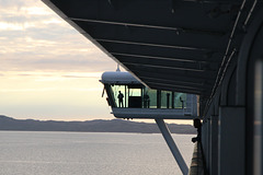 The view of the bridge