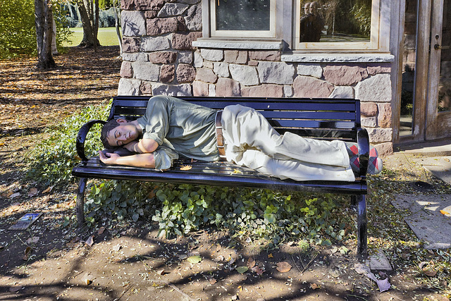 "Catnap" – Grounds for Sculpture, Hamilton Township, Trenton, New Jersey