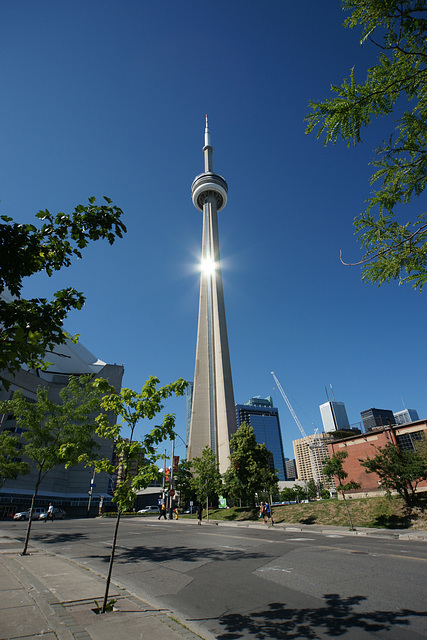 Sunshine On The CN Tower