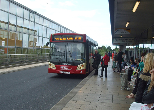 DSCF7738 Halton Borough Transport 12 (AE59 AWG) on the Runcorn Busway - 15 Jun 2017