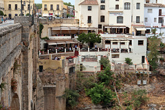 Ronda - Das Hotel "Don Miguel" an der Puente Nuevo