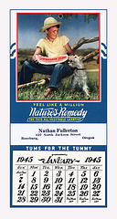 Nature's Remedy Laxative Promo, 1945