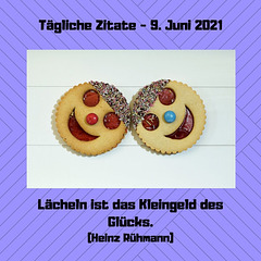 Tägliche Zitate - 9. Juni 2021