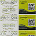 Southern Vectis bus tickets (Front and back)