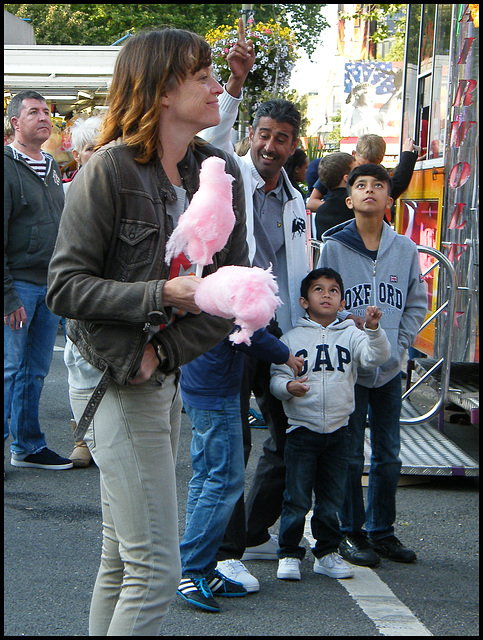 fairground candy floss