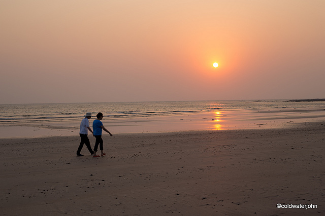 Stroll at dusk