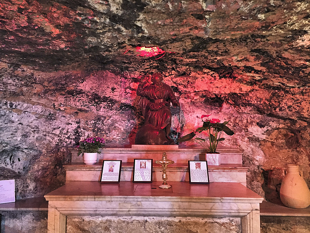 Elijah's Grotto – Stella Maris Monastery, Haifa, Israel