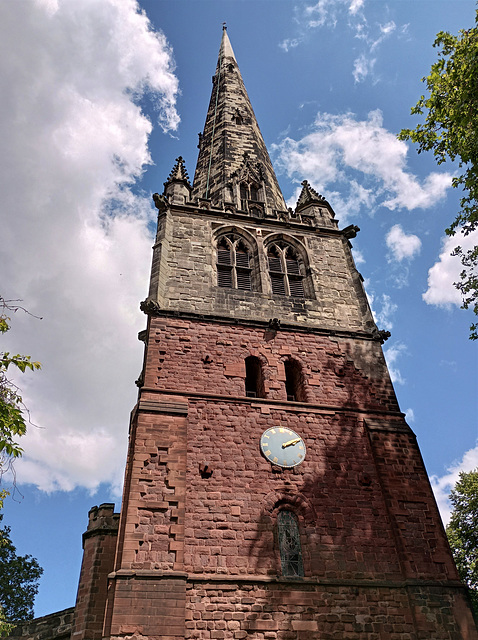 St. Mary's church, Shrewsbury - The stained glass church.