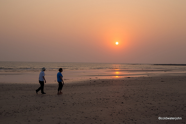 Stroll at dusk