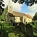 great canfield church, essex , c12  with c15 porch and timber belfry