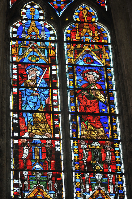 Vitrail de l'église St-Pierre de Chartres