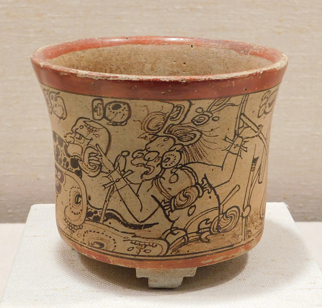 ipernity: Mayan Vessel with a Mythological Scene in the Metropolitan ...