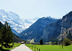 Das Lauterbrunnental in der Schweiz  (pip)
