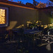 Terrasse mit Lichtspiel