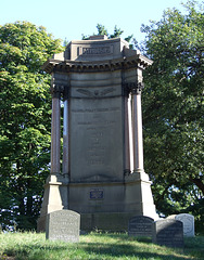 Samuel F.B. Morse's Grave in Greenwood Cemetery, September 2010