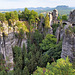 Elbsandsteingebirge mit Basteibrücke