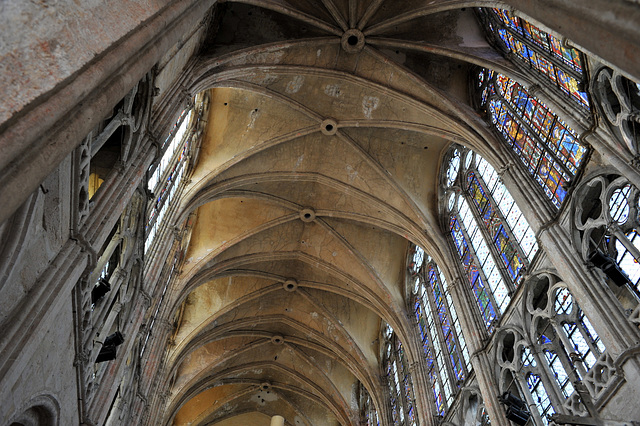 Voûtes de l'église St-Pierre de Chartres